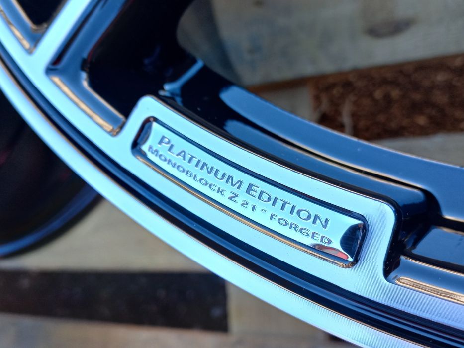 19 Mercedes Brabus 8.5j et38 9.5j et48 Ml Cl E S C Gl Black Polish 4ma