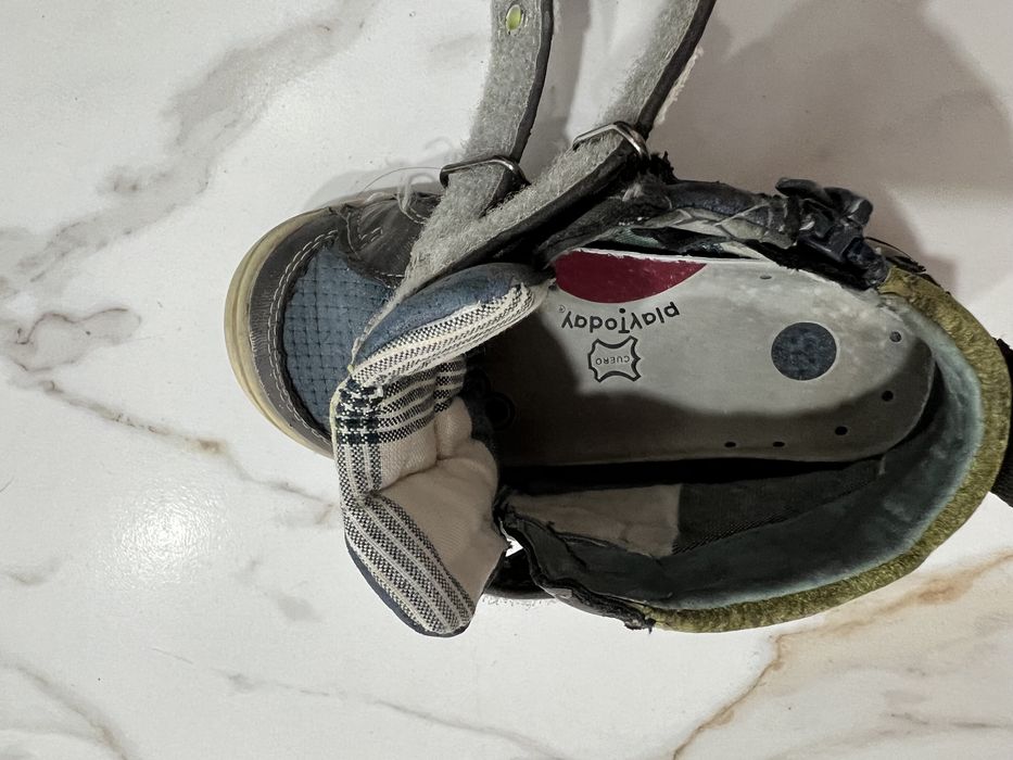 Кожаные ботинки 25 размер