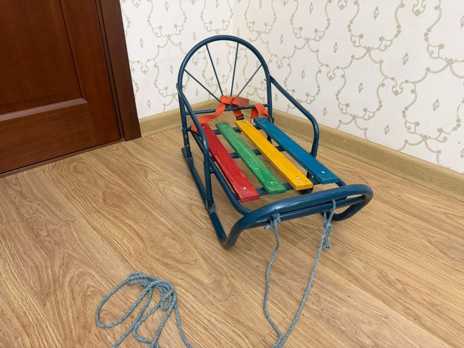 Зимние сани детское