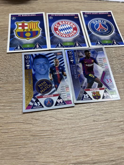 Vand cartonase Uefa Champions League