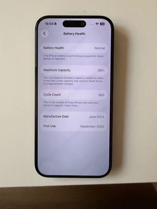 iPhone 15 pro - 128 GB