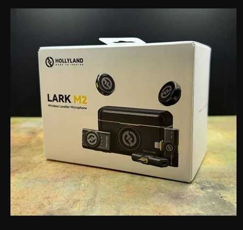 HOLLYLAND LARK M2 COMBO Wireless Lavalier Microphone DSLR