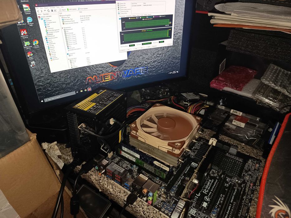 Placa baza socket 2011 + cpu 12 core, Gigabyte X79-UD3 + Xeon E5 2620