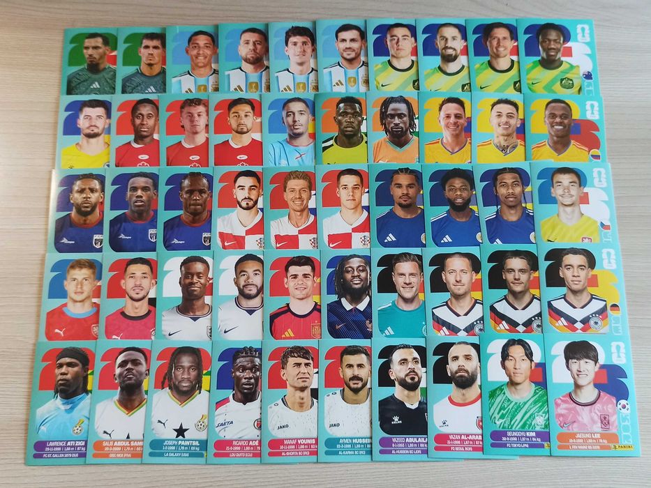Наклейки Panini FIFA World Cup 2026