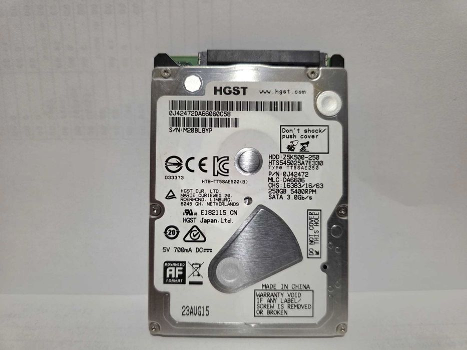 Hard Disk laptop 250GB, 1000GB