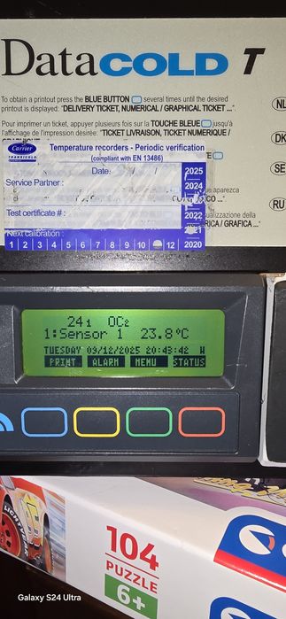 Display termodiagrama Datacold, Transcan și Euroscan