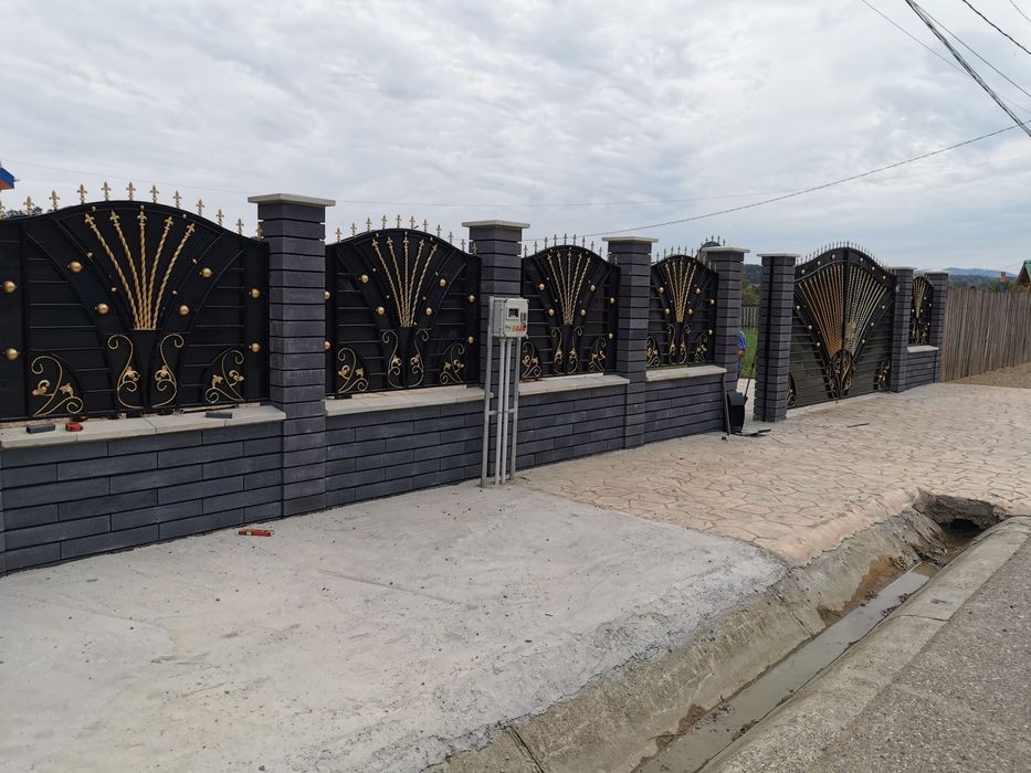 Porți din fier forjat