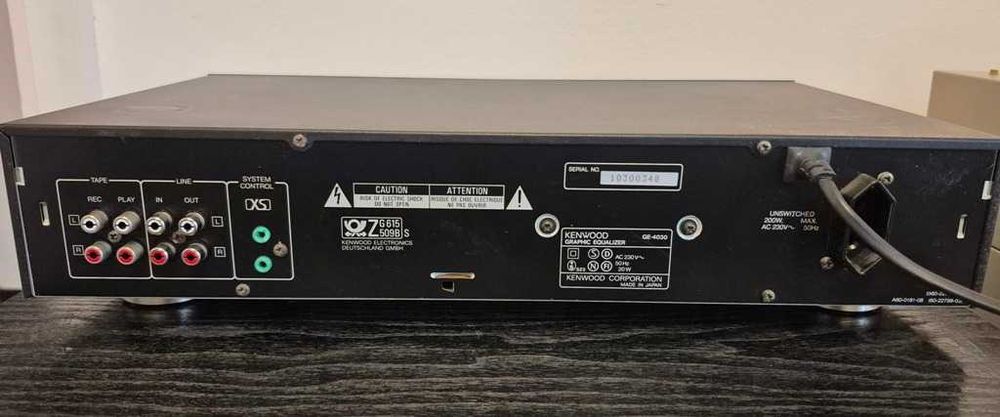 Equalizer EQ audio KENWOOD GE 4030 impecabil... made in japan.