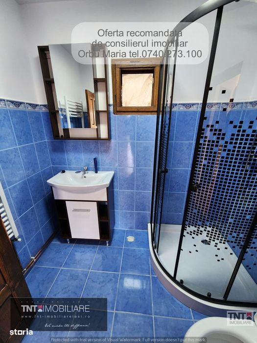 Casa single noua cu gradina si terasa de inchiriat zona Voinesti