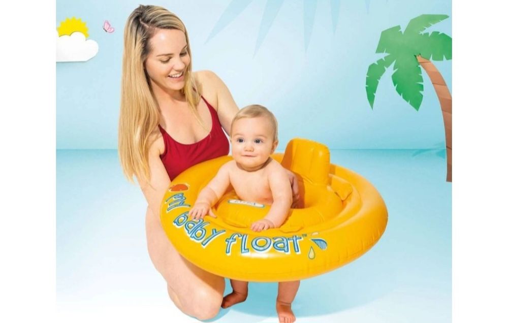 Бебешки надуваем пояс Intex - My Baby Float