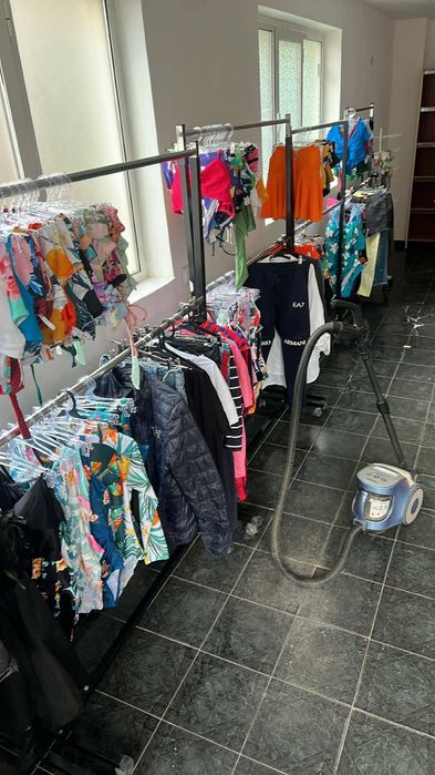 Стелажи за дрехи регулируеми на 2 реда