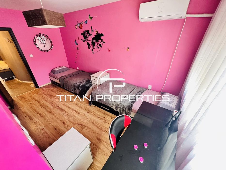 Дава се под наем Тристаен апартамент в Бургас, Възраждане - 90 кв.м за 663 € - Снимка #6