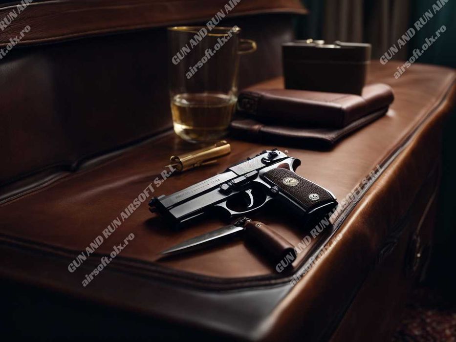 Super Pistol 5J!! ~ Cu Aer Comprimat Modificat PISTOL Beretta Co2+Gaz