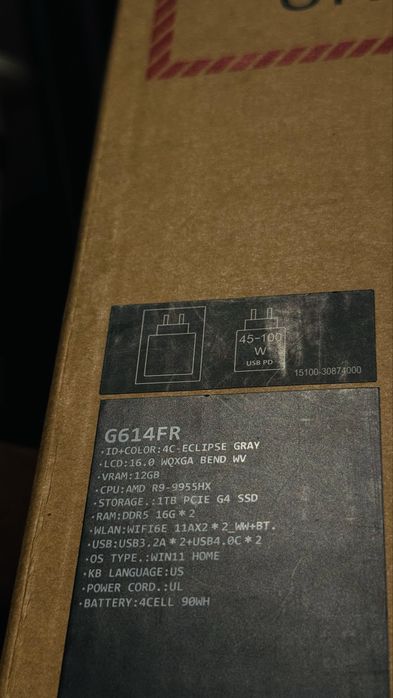 Asus Rog Strix G614FR
