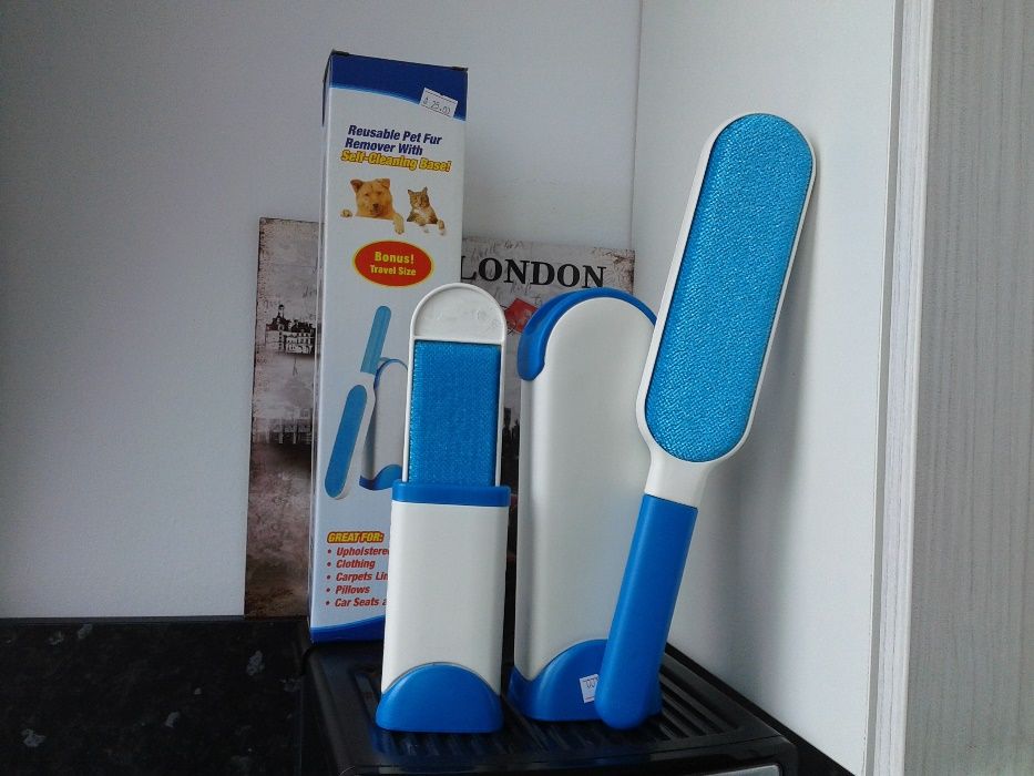 Намален от 25 лв Четка за премахване косми куче котка четка за дрехи