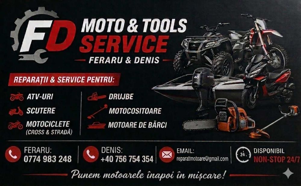 Repar scutere ,atv , cross etc