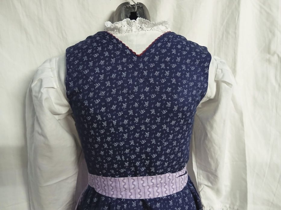 Dirndl Nr 38 rochie bavareză,  sarafan tradițional austriac / camașa  nr 38 german ,Oktoberfest