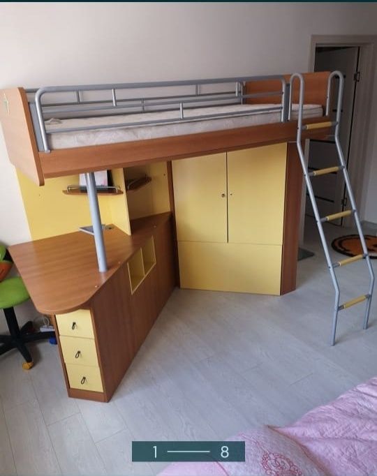 Продам кровать чердак CILEK