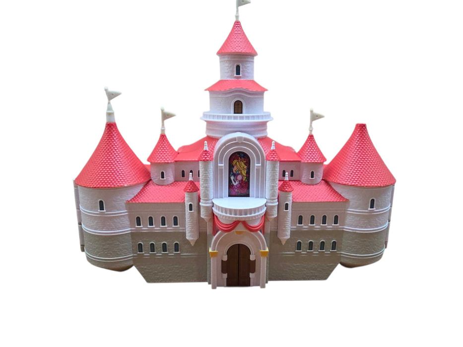 Castel Super Mario Bros and Peach - Castelul Regatul Ciupercilor cu mini figurine Jakks Pacific