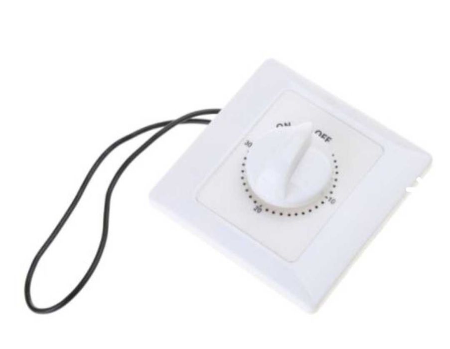 Стенен таймер ключ за вентилатор, таймер за лампа, таймер за баня