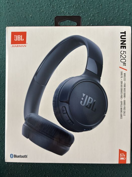 Слушалки JBL TUNE 520BT