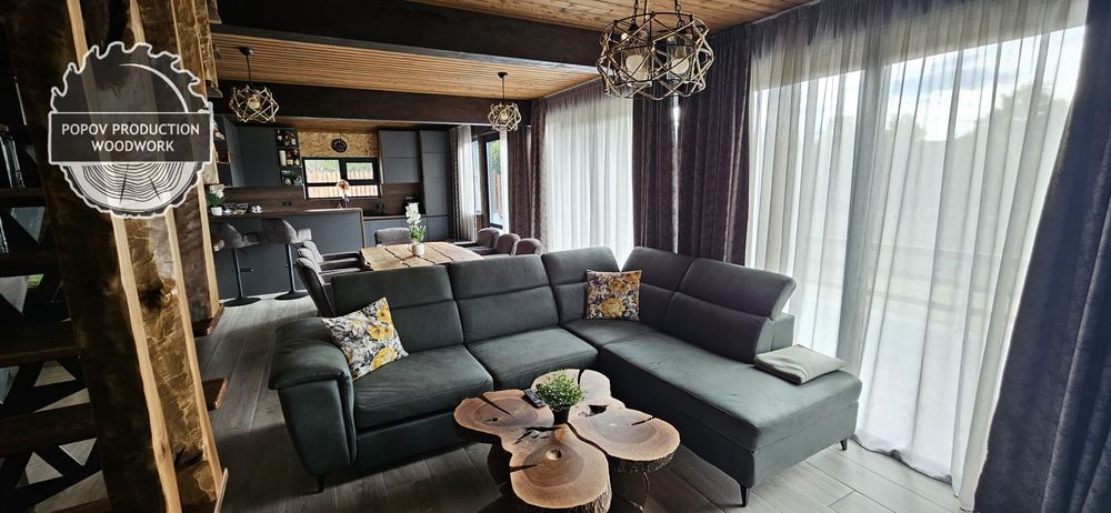 Дървена сглобяема къща