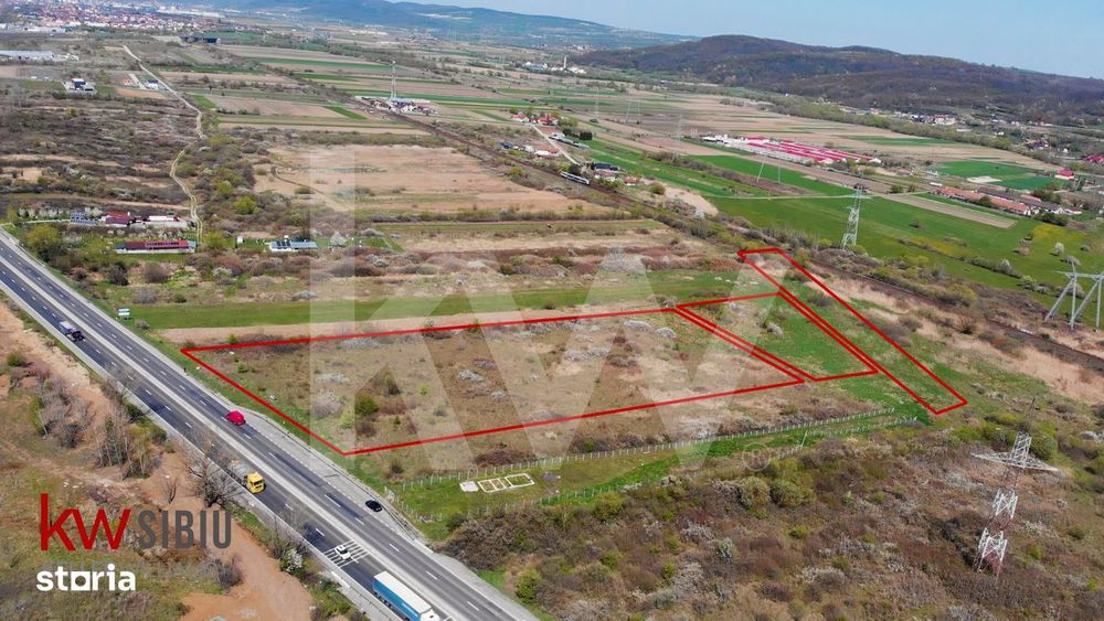 De Vanzare Terenuri 16.232 mp - Zona industriala Selimbar