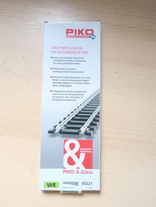 Macaz WR Piko + șine R9 și G231