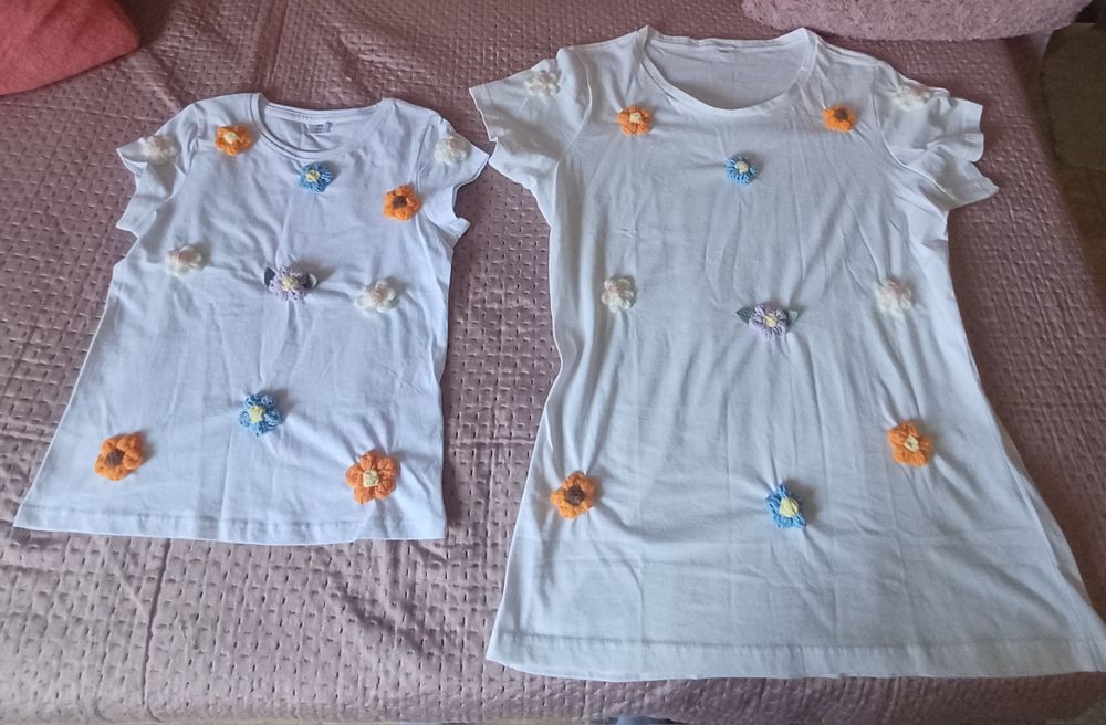 Set tricouri mamă fică 80 lei