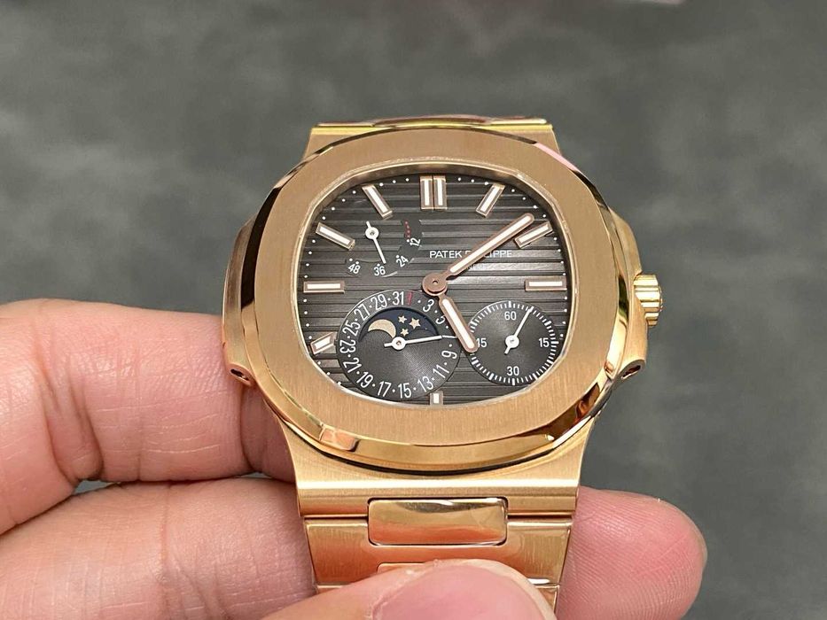 patek philippe nautilus v3 power gold