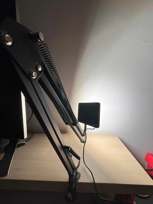 Set 2 panouri LED foto video dimabile — iluminare studio, YouTube, TikTok, streaming