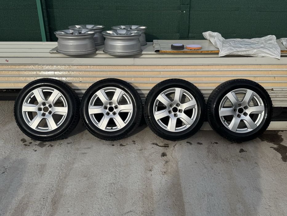 ОРИГИНАЛНИ Джанти 17” Audi A6/A7 със ЗИМНИ гуми 225/55/17