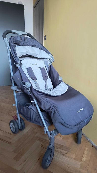 Детска количка McLaren Techno XLR цвят Charcoal/Silver