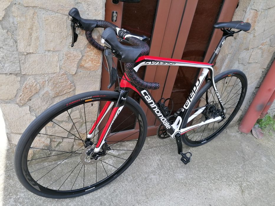Шосеен Cannondale  Carbon  8,1 кг. Shimano Ultegra 2*11, хидравлика