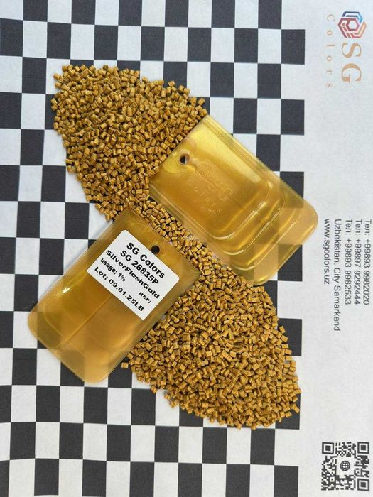 Eng Sifatli Masterbatchlar va 1000 dan ortiq rang turlari bizda Mavjud