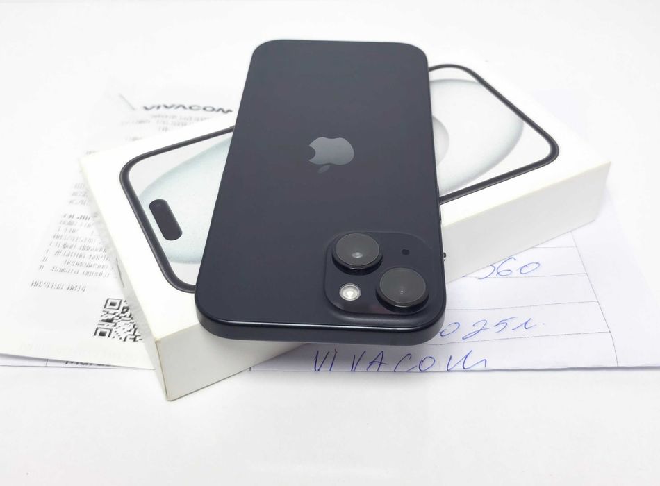 iPhone 15 128GB Black Batery 100%