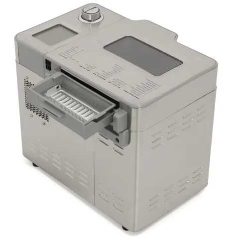 Masina de paine Star-Light MPD-550SS, 12 programe, 550W, Display, Control Digital, Compartiment seminte, Inox