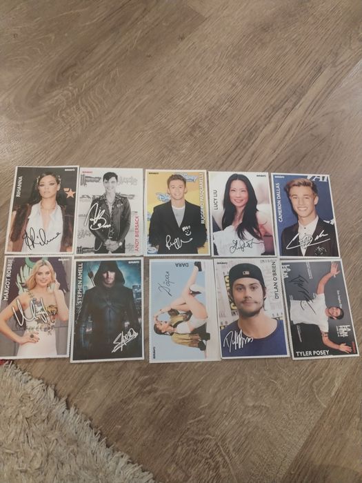 Картички с автограф