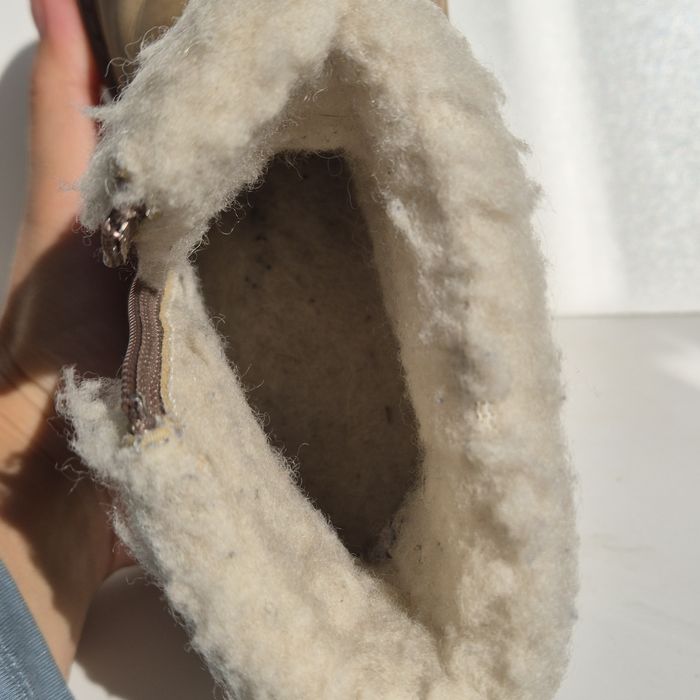 Ghete WHEAT fete, mărimea 30 – piele, lână, Gore-Tex, impermeabile