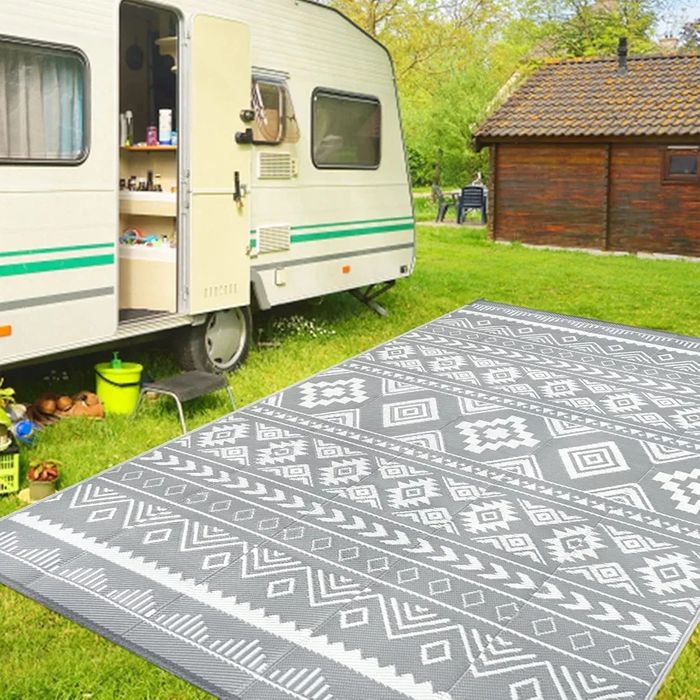 180х270см - Двулицев външен килим Famibay