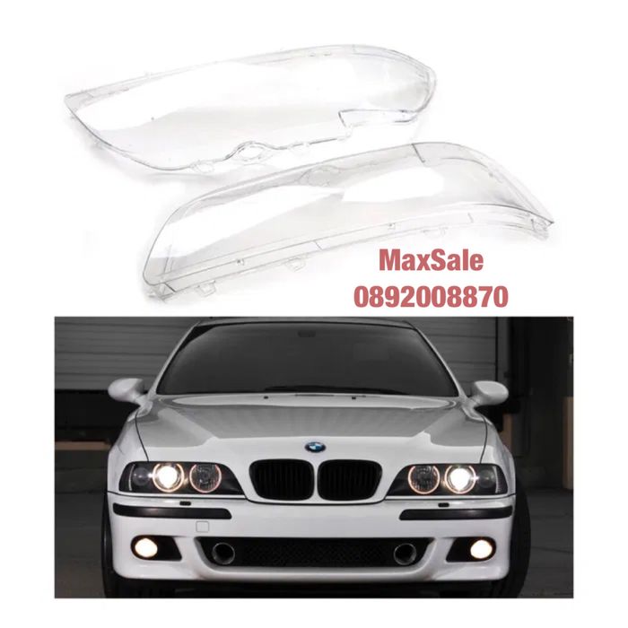 Капак фар стъкло xenon bmw 5 E39 бмв 5 серия е39