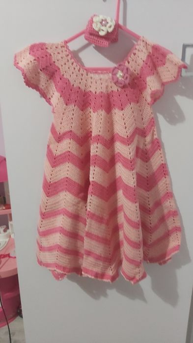 Rochita nouă croșetat 6-7 ani