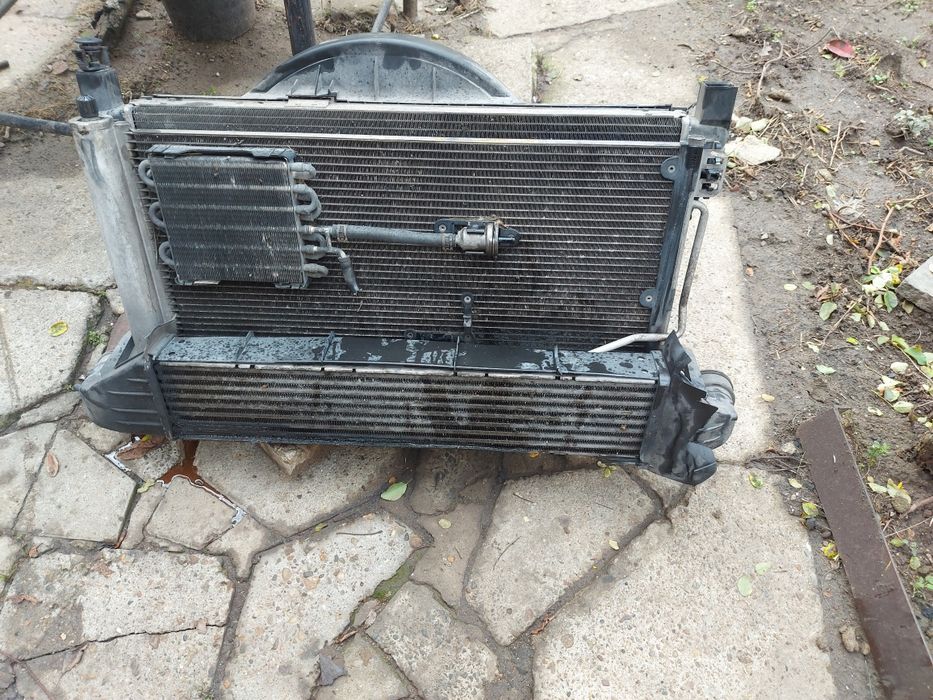 Воден , климатичен радиатор , перка Мерцедес Ц , ЦЛК / Mercedes CLK