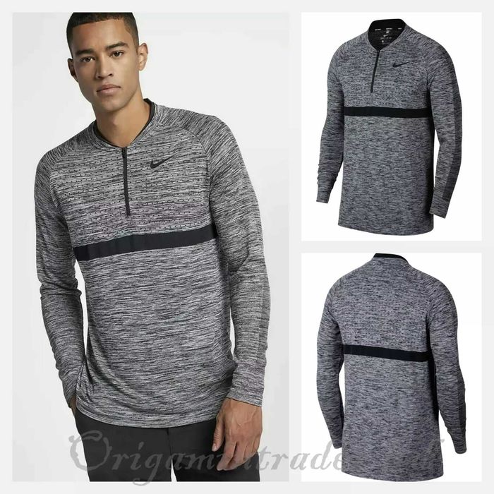 НОВА оригинална сива фланела блуза горнище на NIKE размер L от САЩ