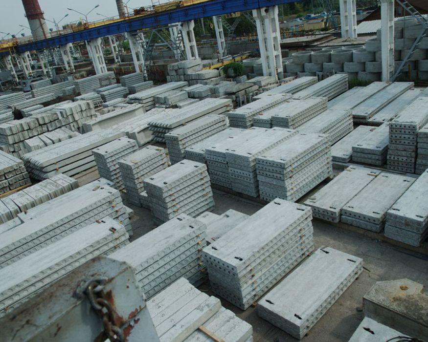 Дорожные плиты, перекрытия, лотки