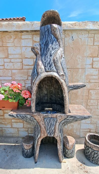 Чешми и мивки от щампован бетон