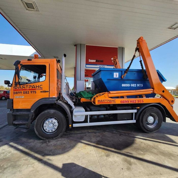 Контейнери за строителни, промишлени и битови отпадъци в гр. Пловдив