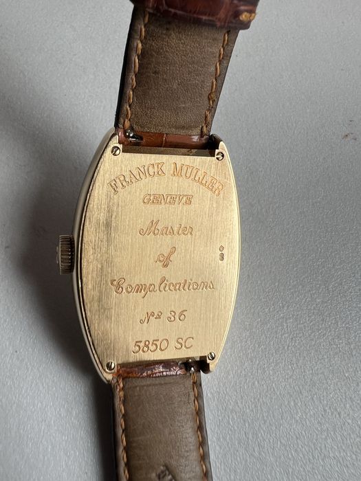 18 k aur Franck Muller 5850 SC Automatic cal.2800