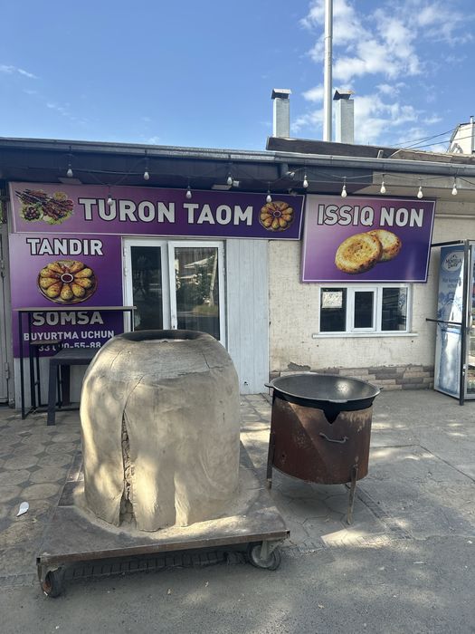 Somsahona Osh va shashlikga аренда ишлаб турган жой шашлик