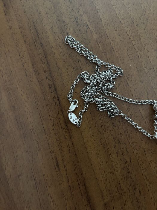Chrome hearts cross and dagger pendant